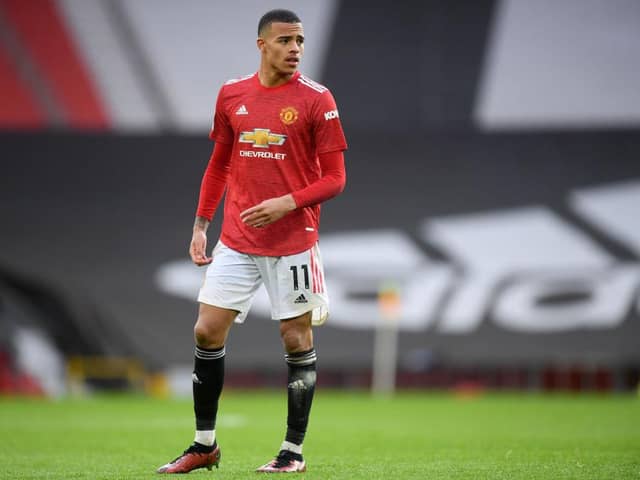 Mason Greenwood of Manchester United.  (Photo by Michael Regan/Getty Images)