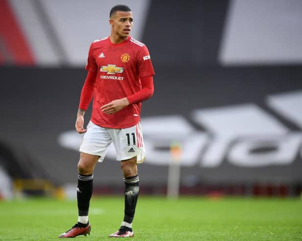 Mason Greenwood of Manchester United.  (Photo by Michael Regan/Getty Images)