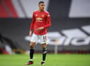 Mason Greenwood of Manchester United.  (Photo by Michael Regan/Getty Images)