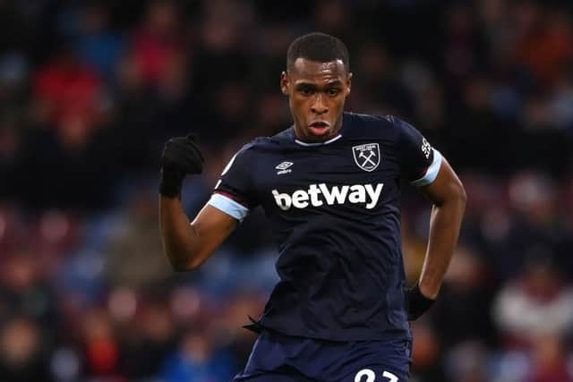 West Ham player Issa Diop  (Photo by Stu Forster/Getty Images)