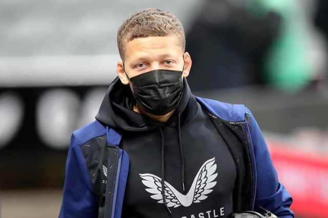 Newcastle United's Dwight Gayle.