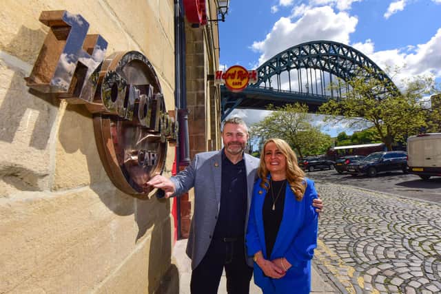 The Hard Rock Cafe Newcastle franchisees