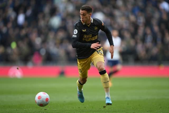 Newcastle United defender Javi Manquillo (Photo by Mike Hewitt/Getty Images)