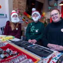 Specsavers staff Caroline Angell, Jan Morris and Sarah Joyce.