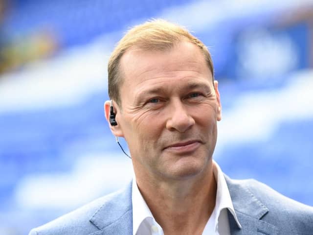 Duncan Ferguson, former Everton player and manager looks on prior to the Premier League match between Everton FC and Liverpool FC at Goodison Park on September 03, 2022 in Liverpool, England. (Photo by Michael Regan/Getty Images)