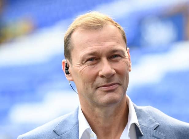 Duncan Ferguson, former Everton player and manager looks on prior to the Premier League match between Everton FC and Liverpool FC at Goodison Park on September 03, 2022 in Liverpool, England. (Photo by Michael Regan/Getty Images)