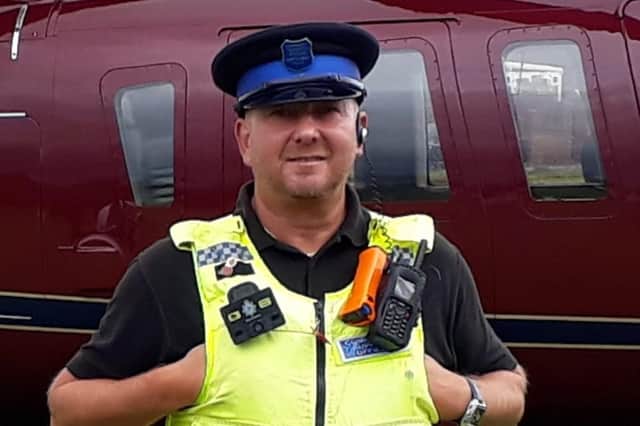 Community Support Officer (CSO) Mark Halliday, of Northumbria Police.
