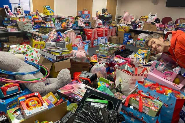 Donations collected for Stockton Salvation Army