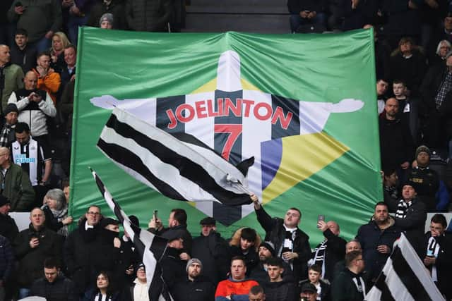 Joelinton has become the face of Newcastle United's transformation (Photo by George Wood/Getty Images)