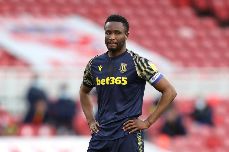 After falling out with Turkish club Trabzonspor, Mikel returned to England to play for Stoke last summer and has captained the Potters on several occasions.