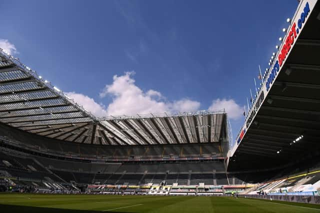 St James's Park, the home of Newcastle United. (Photo by Stu Forster/Getty Images)