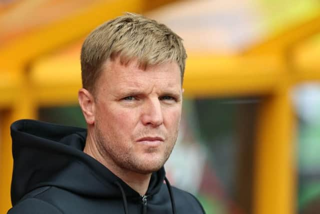 Newcastle United head coach Eddie Howe.