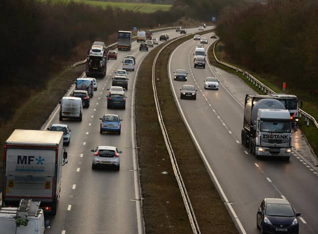 The ambulance service attended the scene on the A19 Southbound.