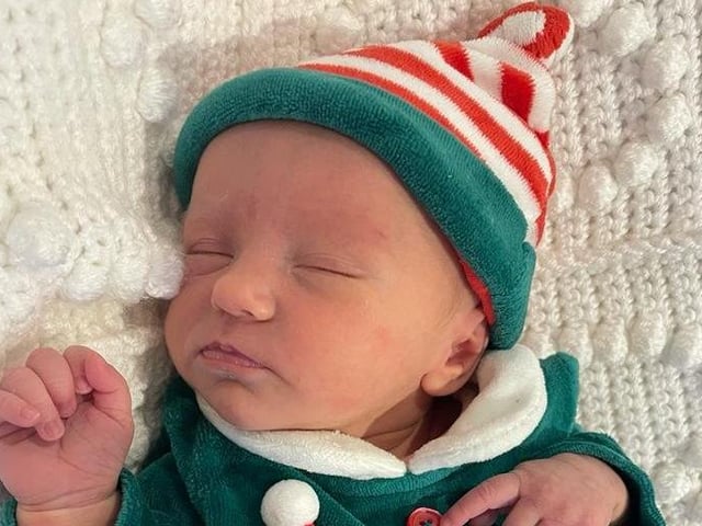 Two-week-old Tillie. Picture: Jessica Mann and Brad GroveS