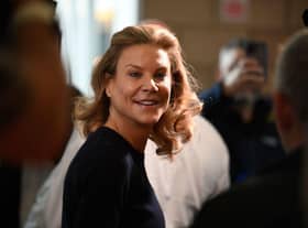 Newcastle United director Amanda Staveley is the face of the new ownership. (Photo by OLI SCARFF/AFP via Getty Images)