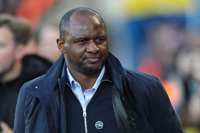 Crystal Palace play some lovely football under Vieira and are in no danger of relegation this season. However, the fans will want to see progress after a good first season in the dugout.