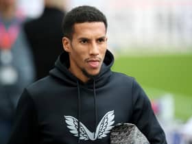 Isaac Hayden of Newcastle United arrives at the stadium prior to the Premier League match between Newcastle United and Tottenham Hotspur at St. James Park on October 17, 2021 in Newcastle upon Tyne, England. (Photo by Ian MacNicol/Getty Images)
