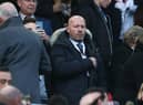 Alan Shearer looks watches on during a Newcastle United match  (Photo by Jan Kruger/Getty Images)