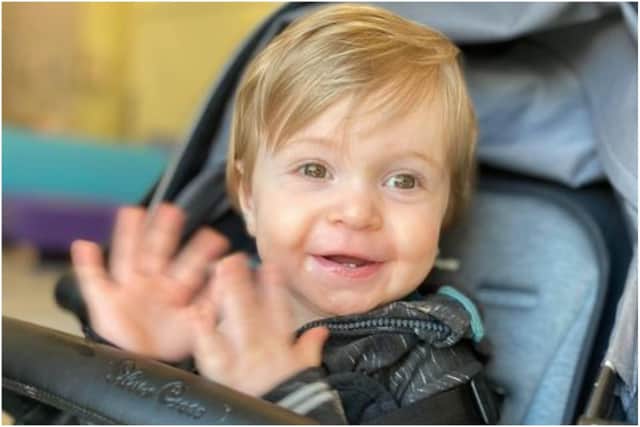 One-year-old Max Gardner was diagnosed with aplastic anaemia and needs to undergo a bone marrow transplant.