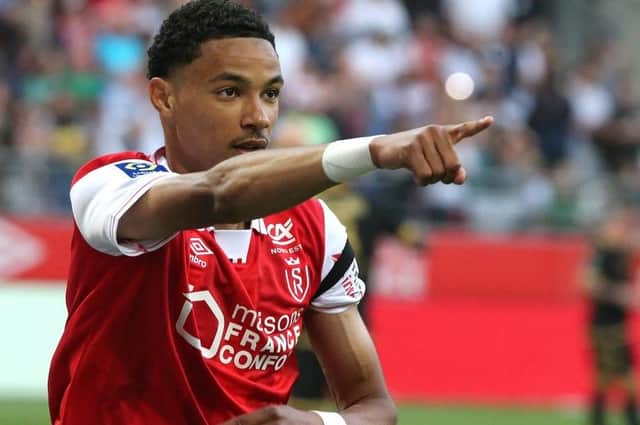 Stade de Reims forward Hugo Ekitike suffered a hamstring injury last week.