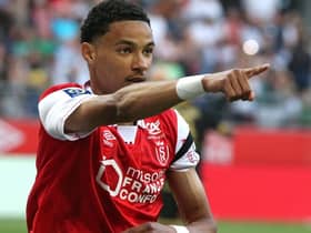 Stade de Reims forward Hugo Ekitike suffered a hamstring injury last week.  