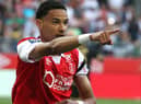 Stade de Reims forward Hugo Ekitike suffered a hamstring injury last week.  