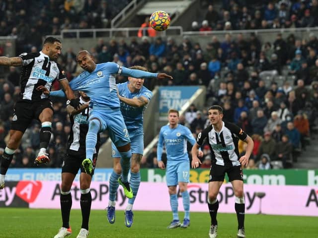 Newcastle United face Manchester City on Sunday (Photo by Stu Forster/Getty Images)