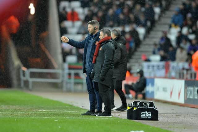 Sunderland boss Lee Johnson