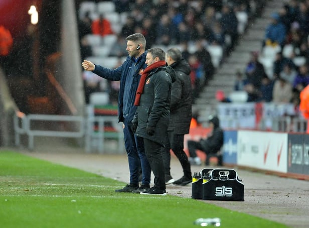 Sunderland boss Lee Johnson