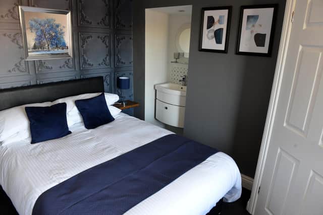 Inside one of the stylish new guest rooms.