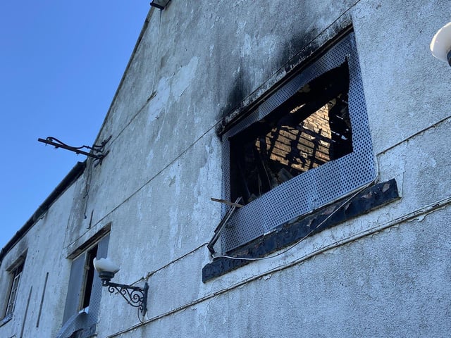 Fire crews had to visit the site again, on Monday, January 2.
