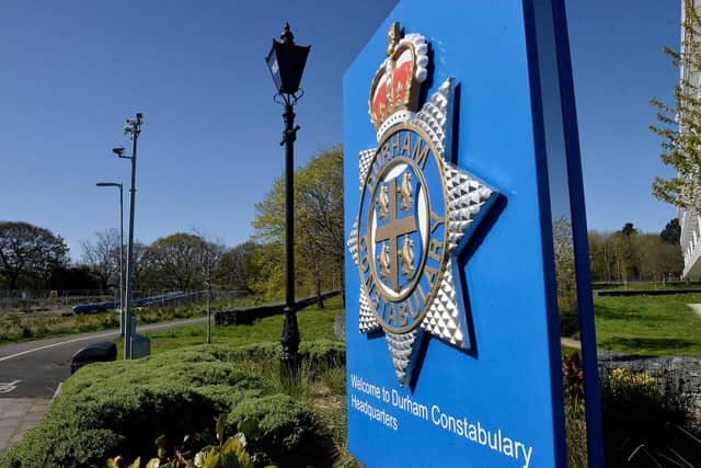Durham Police were called to the incident just after 2.30 pm.