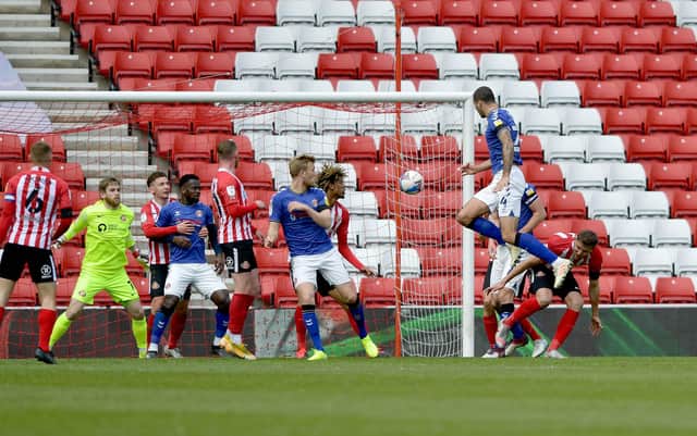 Charlton take the lead in the first half at the Stadium of Light