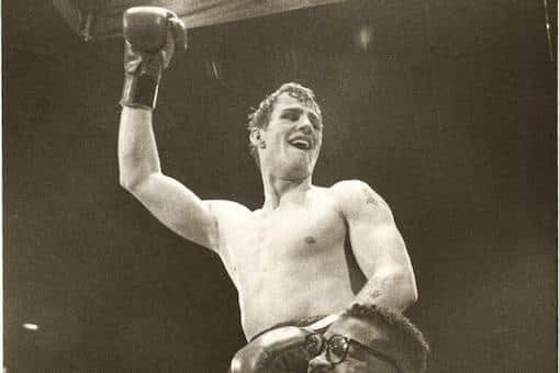 Glenn McCrory celebrating