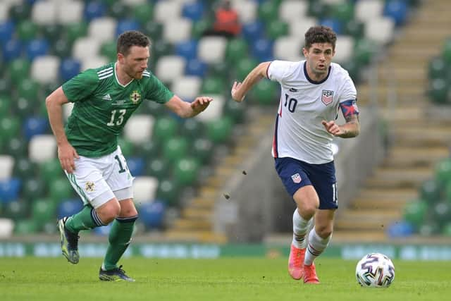 Northern Ireland midfielder Corry Evans