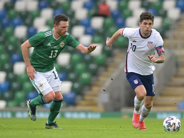 Northern Ireland midfielder Corry Evans