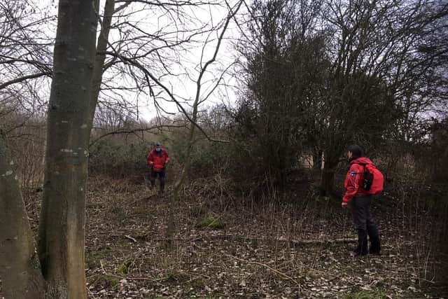 Northumberland National Park Mountain Rescue Team and North of Tyne Mountain Rescue Team spent almost five hours carrying out a check of the land.