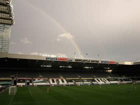 St James' Park. (Photo by OWEN HUMPHREYS/POOL/AFP via Getty Images)