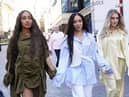Little Mix, Leigh-Anne Pinnock, Jade Thirlwall and Perrie Edwards pictured in April this year.