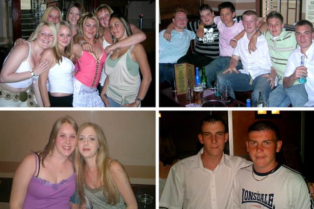 Reminders of a night out in 2005. See if you can spot a familiar face.