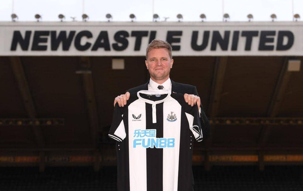 Newcastle United head coach Eddie Howe is facing a number of selection dilemmas. (Photo by Stu Forster/Getty Images)