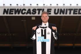 Newcastle United head coach Eddie Howe is facing a number of selection dilemmas. (Photo by Stu Forster/Getty Images)