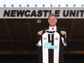 Newcastle United head coach Eddie Howe is facing a number of selection dilemmas. (Photo by Stu Forster/Getty Images)