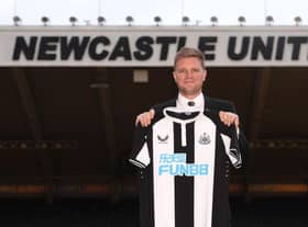 Newcastle United head coach Eddie Howe is facing a number of selection dilemmas. (Photo by Stu Forster/Getty Images)