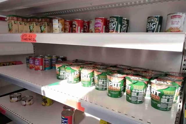 Staff at Lucie's Pantry say donations are in desperate need
