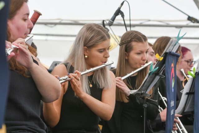 Proms in the Park in South Shields on Sunday.