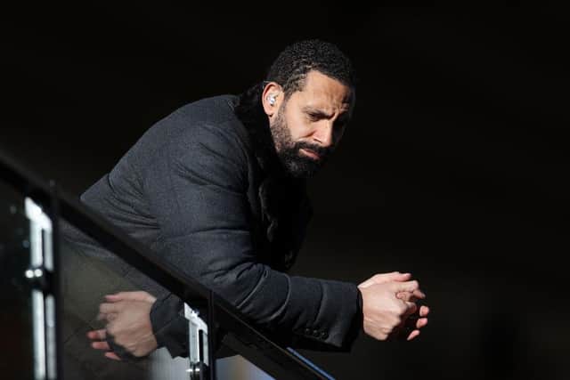 Former Manchester United defender Rio Ferdinand. (Photo by Carl Recine - Pool/Getty Images)