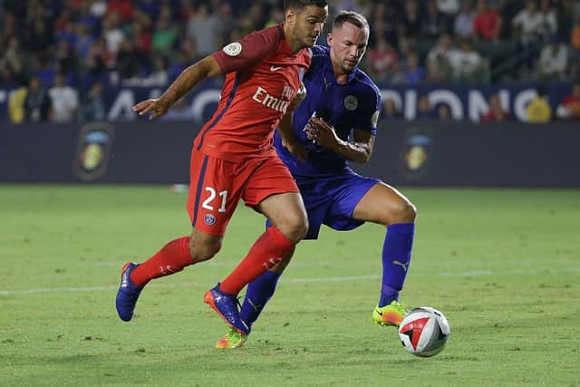 Former Premier League stars Hatem Ben Arfa and Danny Drinkwater are currently free agents (Photo by Jeff Gross/Getty Images)