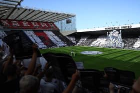 Fans pay tribute to Kevin Keegan at Newcastle United's St James' Park.