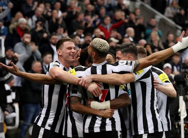 Where do Newcastle United sit in the Premier League table based only on games played in 2023? (Photo by George Wood/Getty Images)